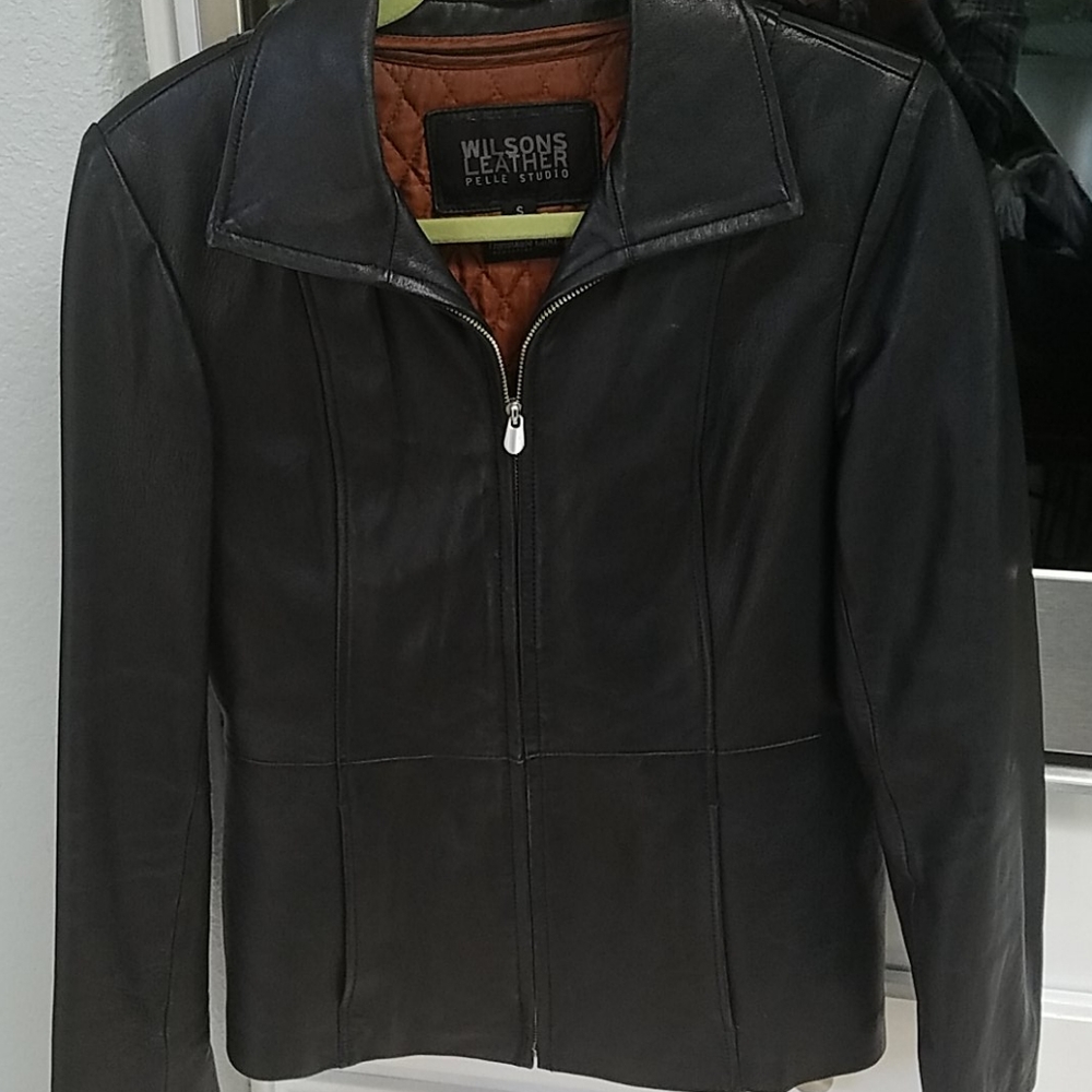 Leather jacket